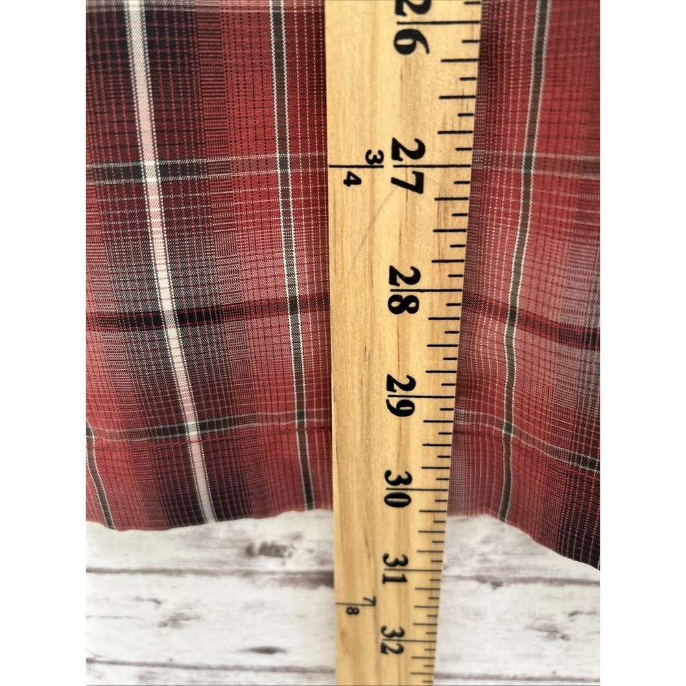 Royal Robbins Men's Plaid Shirt Outdoor Camping Hiking Standard Fit Size XL Red - Picture 3 of 7